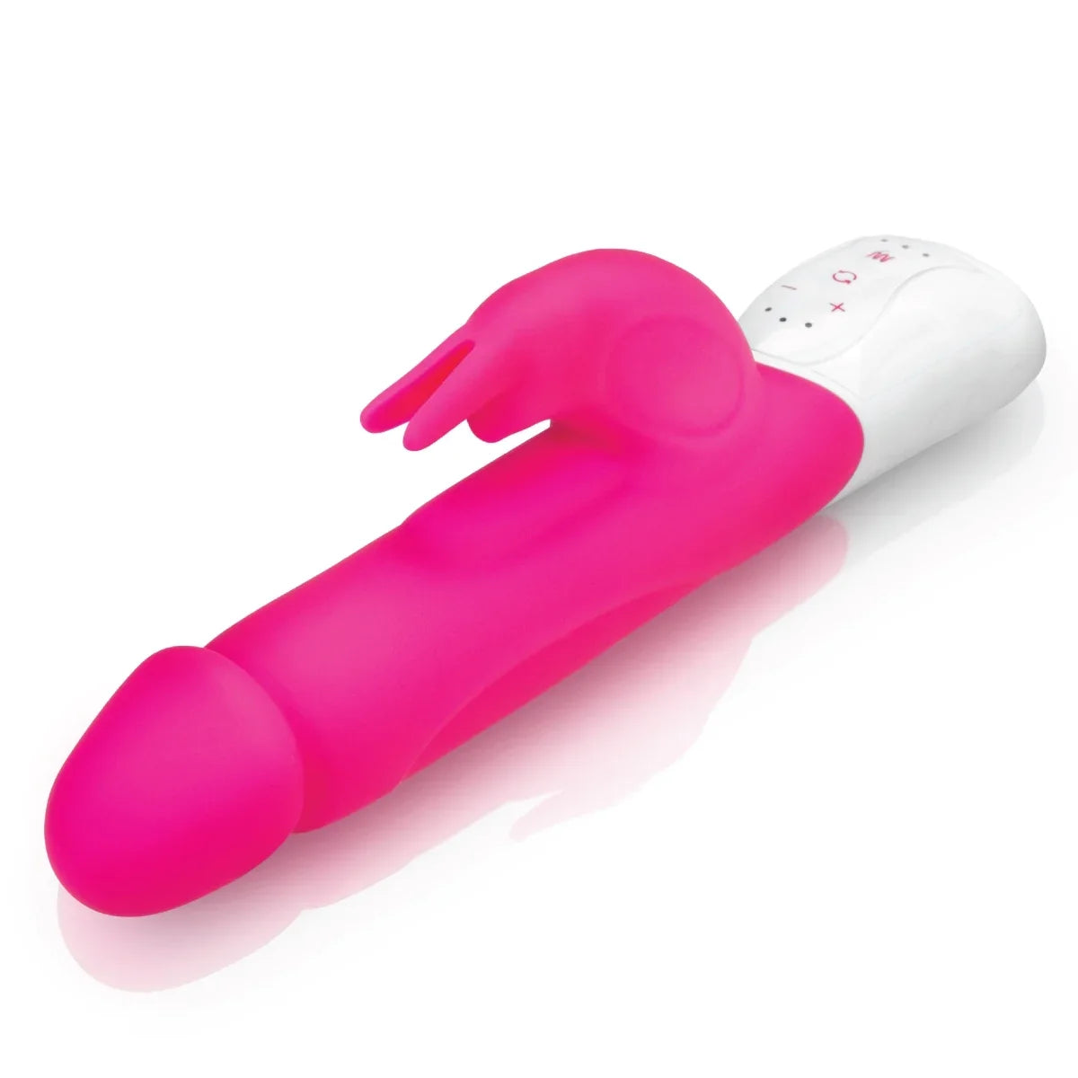 Rabbit Essentials Realistic Throbbing Shaft (Hot Pink) – Rabbit Vibrator > Vibrators > Ladies > Rabbit