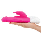 Rabbit Essentials Realistic Throbbing Shaft (Hot Pink) – Rabbit Vibrator > Vibrators > Ladies > Rabbit