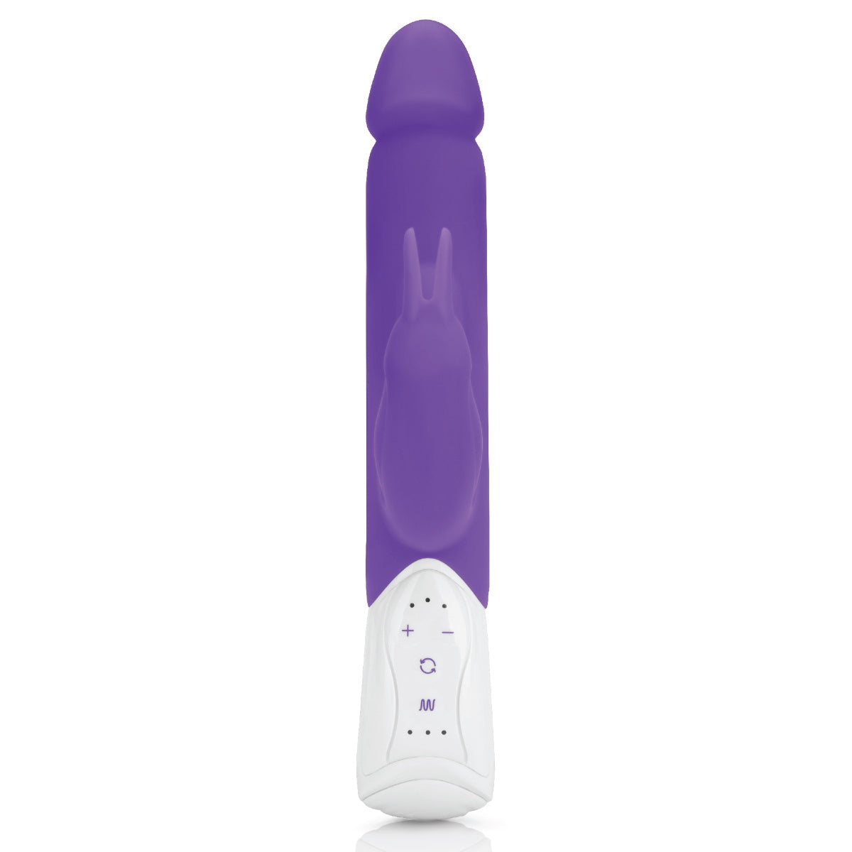 Rabbit Essentials Realistic Rabbit Vibrator Hot Purple with Body-Safe Silicone and Ergonomic Design Secondary image