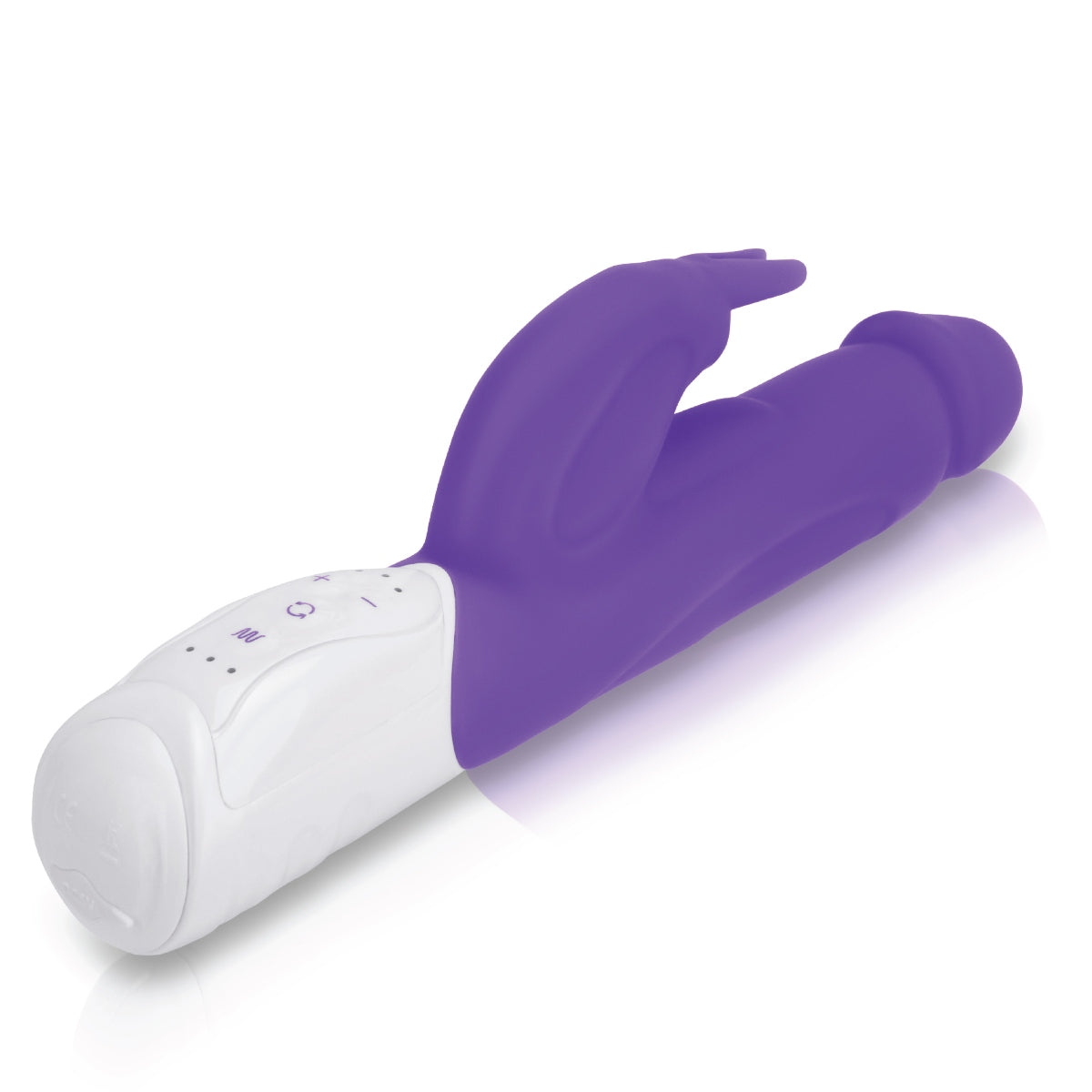 Rabbit Essentials Realistic Rabbit Vibrator Hot Purple with Body-Safe Silicone and Ergonomic Design > Vibrators > Ladies > Rabbit Multi