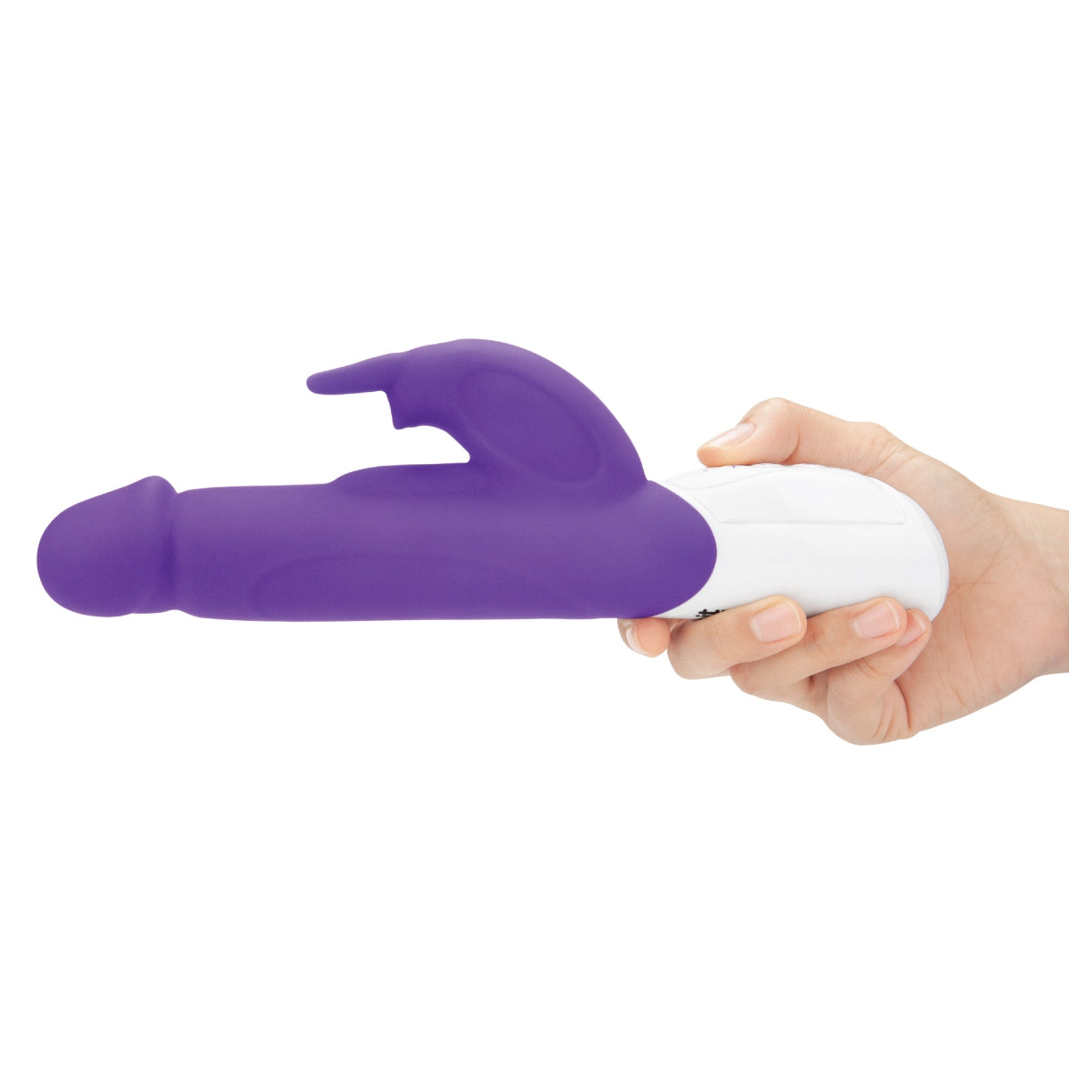 Rabbit Essentials Realistic Rabbit Vibrator Hot Purple with Body-Safe Silicone and Ergonomic Design > Vibrators > Ladies > Rabbit Multi