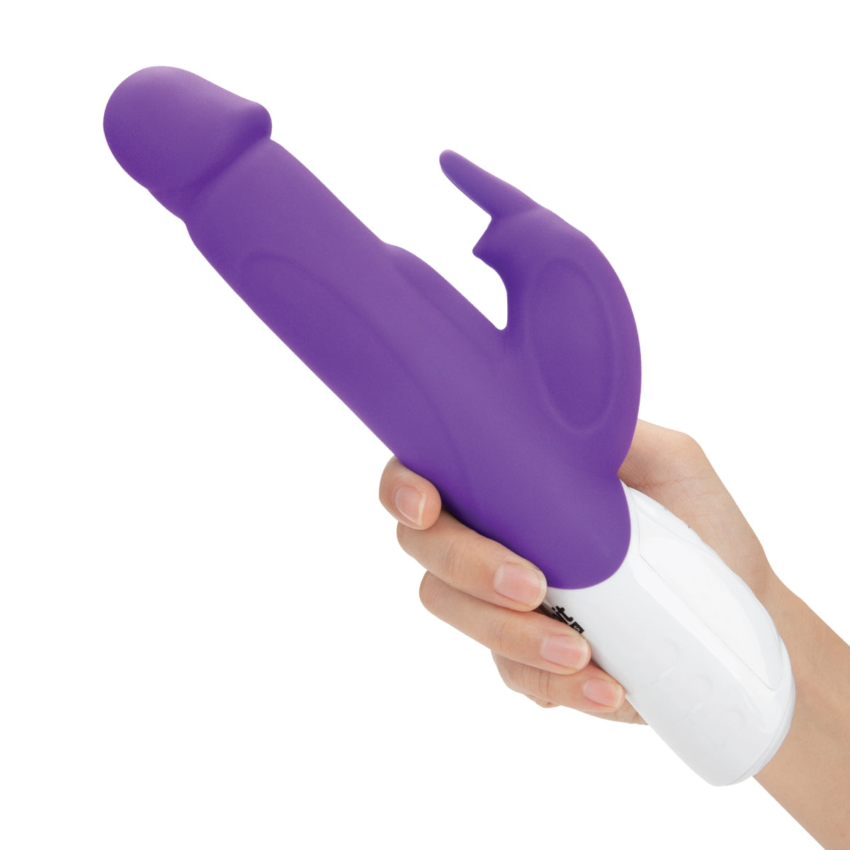 Rabbit Essentials Realistic Rabbit Vibrator Hot Purple with Body-Safe Silicone and Ergonomic Design > Vibrators > Ladies > Rabbit Multi