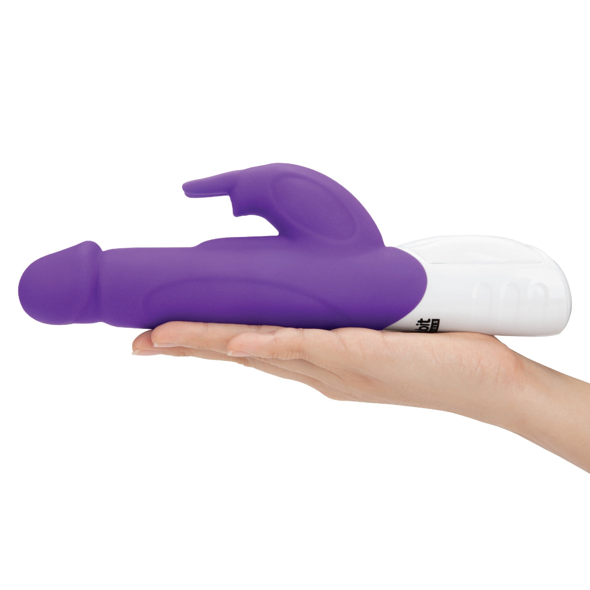 Rabbit Essentials Realistic Rabbit Vibrator Hot Purple with Body-Safe Silicone and Ergonomic Design > Vibrators > Ladies > Rabbit Multi