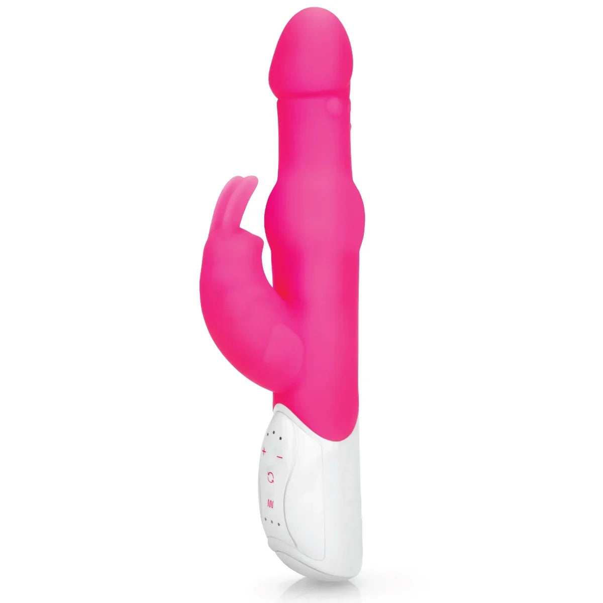 Rabbit Essentials Rechargeable Pleasure Pearls Rabbit Vibrator Hot Pink Main image
