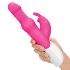 Rabbit Essentials Pleasure Pearls Rabbit Vibrator Hot Pink with Rotating Shaft and Multi-Speed Functions > Vibrators > Ladies > Rabbit Multi