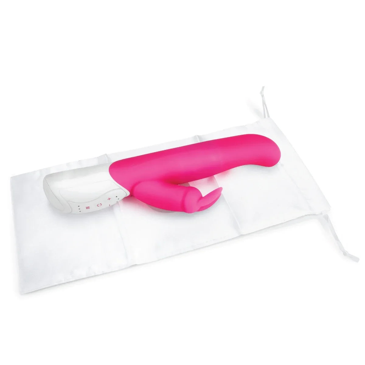 Rabbit Essentials G-Spot Rabbit Vibrator Hot Pink with Rotating Shaft and Charging > Vibrators > Ladies > Rabbit Multi