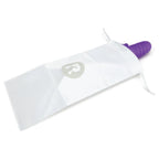Rabbit Essentials Rechargeable Double Penetration Rabbit Vibrator Hot Purple