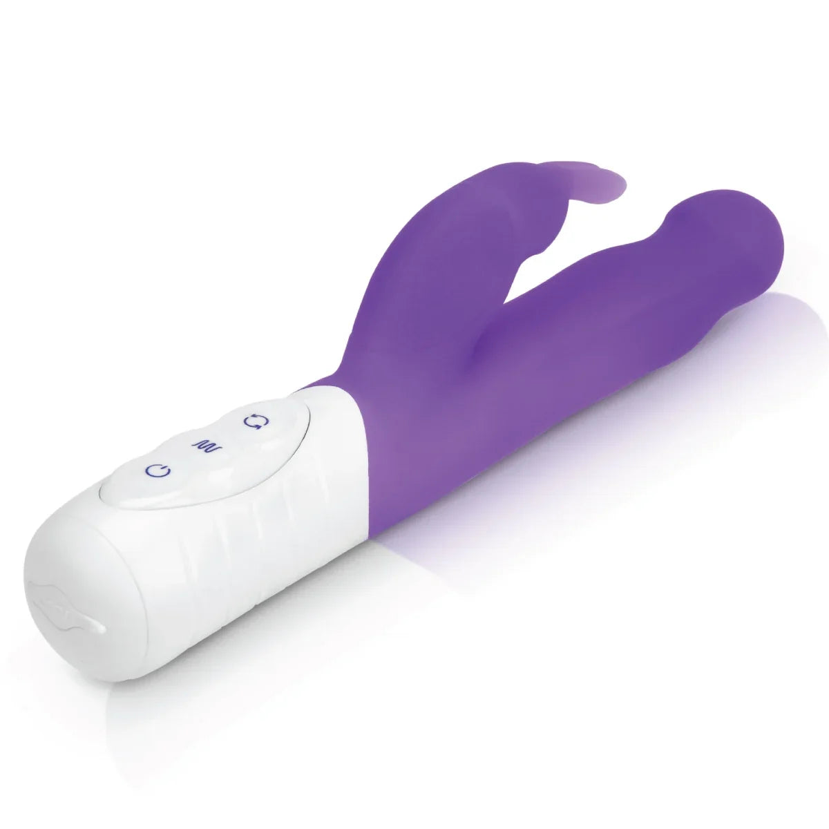 Rabbit Essentials Slim Shaft Rabbit Vibrator Purple Silicone > Vibrators > Ladies > Rabbit Multi