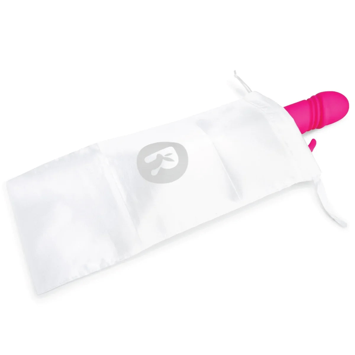 Rabbit Essentials Thrusting Rabbit Vibrator in Hot Pink with Enlarged G-Spot Tip and Charging > Vibrators > Ladies > Rabbit Multi