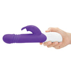 Rabbit Essentials Thrusting Rabbit Vibrator with Enlarged G-Spot Tip – Rechargeable > Vibrators > Ladies > Rabbit Multi