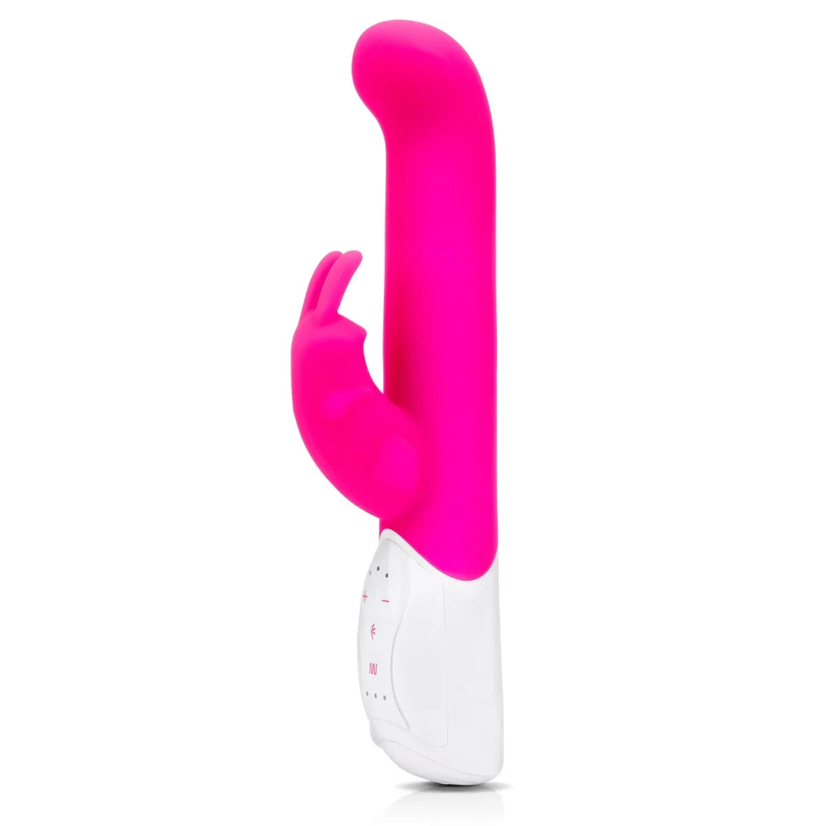 Rabbit Essentials Rechargeable Come Hither G-Spot Rabbit Vibrator Hot Pink Main image