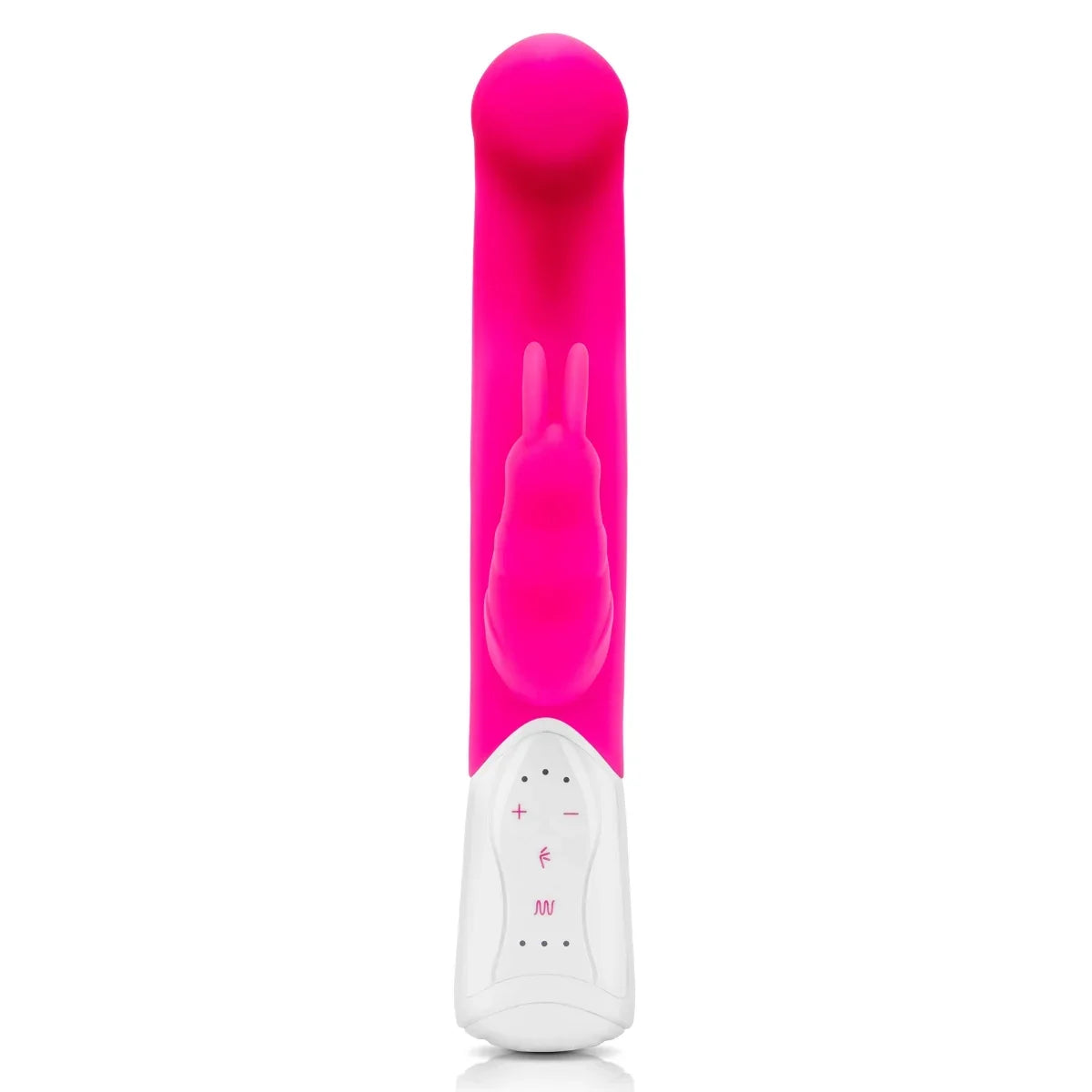 Rabbit Essentials Come Hither G-Spot Rabbit Vibrator Hot Pink Secondary image