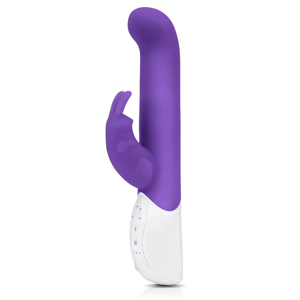 Rabbit Essentials Rechargeable Come Hither G-Spot Rabbit Vibrator Hot Purple Main image