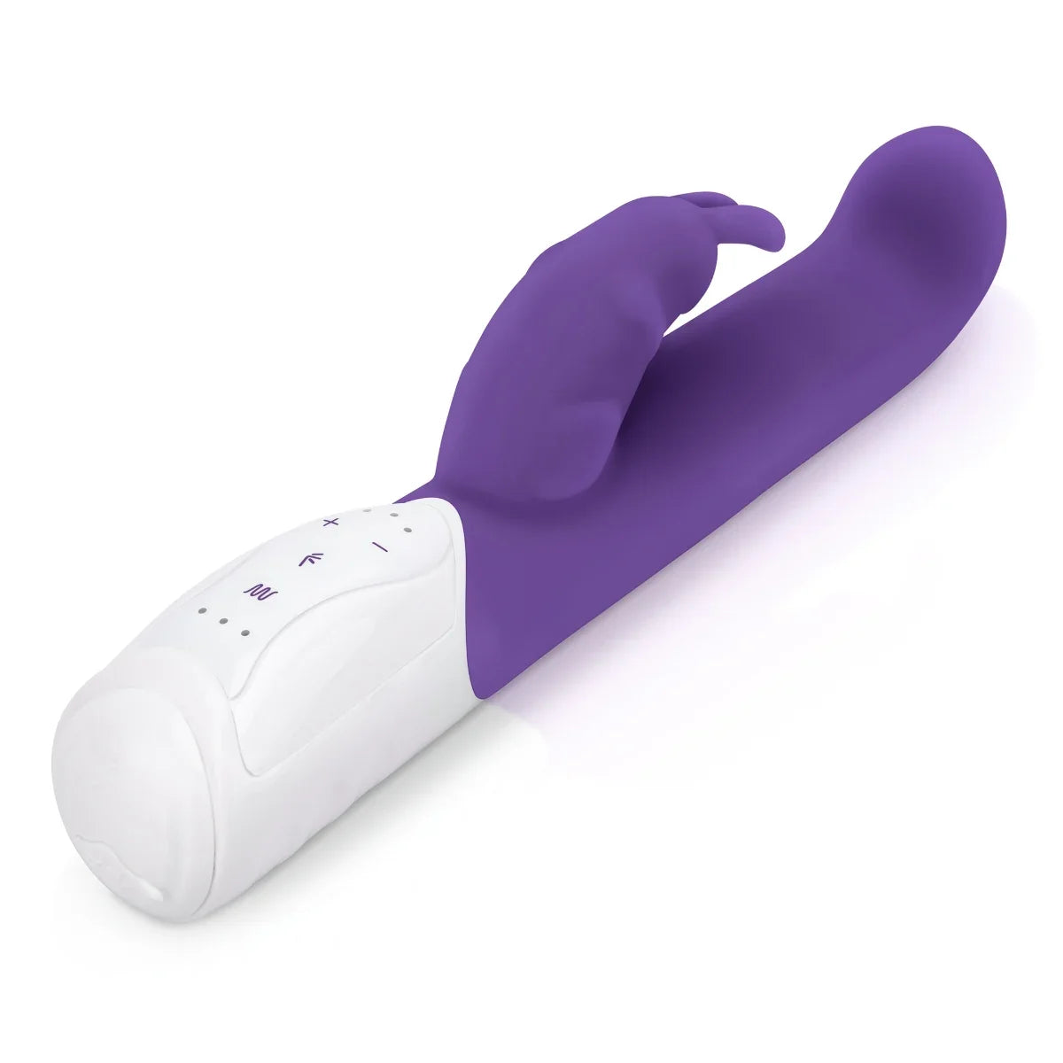 Rabbit Essentials Come Hither G-Spot Rabbit Vibrator Purple with Charging and Satin Storage Bag > Sex Toys For Ladies > G-Spot Vibrators