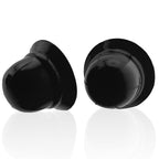 Hunkyjunk Nano Nips - Silicone Two Pack Nipple Suction Cups - Black > Sex Toys > Nipple Suckers