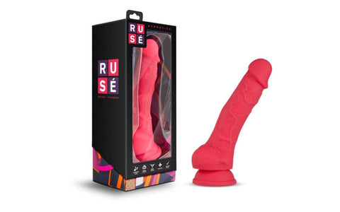 Ruse Hypnotize Cerise Dildo 7.5 Inch Realistic Toy Dildos & Dongs