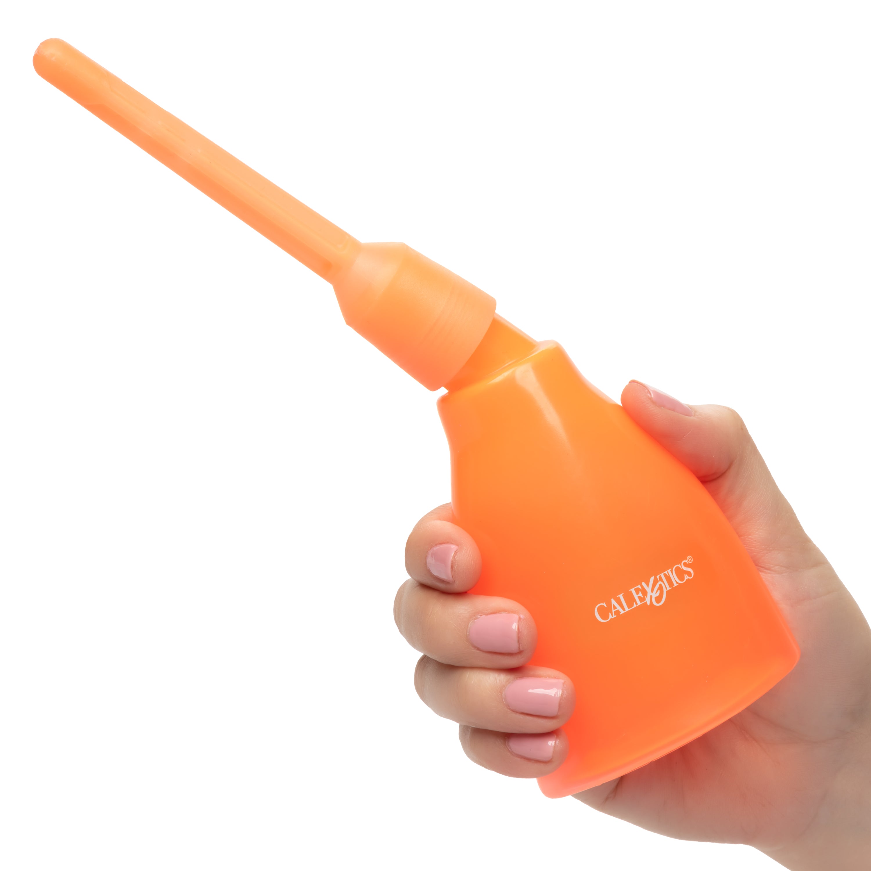 Ultimate Douche Orange Reusable Anal Cleaning System with Multi-Directional Probe and Applicator Tip > Essentials > Feminine Care
