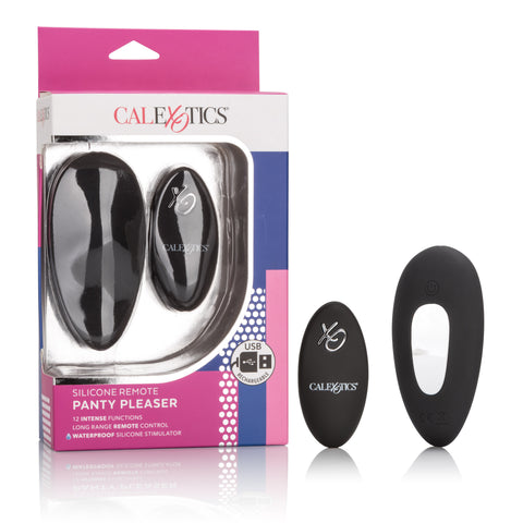 CalExotics Silicone Remote Panty Pleaser Waterproof Massager with 12 Vibration Functions and Long-Range Remote Control > Sex Toys For Ladies > Panty Vibes