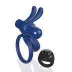 Ohare Remote Control (Blue) – Waterproof Rechargeable Wearable Rabbit Vibrator with Double-Ring Design Blue > Sex Toys > Couples Toys