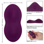 CalExotics Lust Remote Control Dual Rider (Purple) – Waterproof Silicone Massager with Dual Motors > Vibrators > Vibrating Pads