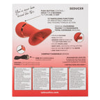French Kiss Seducer – Compact Massager with 12 Functions Vibrator > Sex Toys For Ladies > Clitoral Vibrators and Stimulators