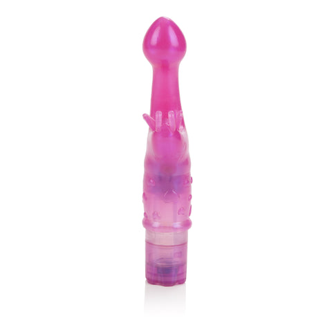The Original Butterfly Kiss Pink Curvy Multi-Speed G-Spot and Clitoral Massager 2.75 Inch Vibrators - G Spot