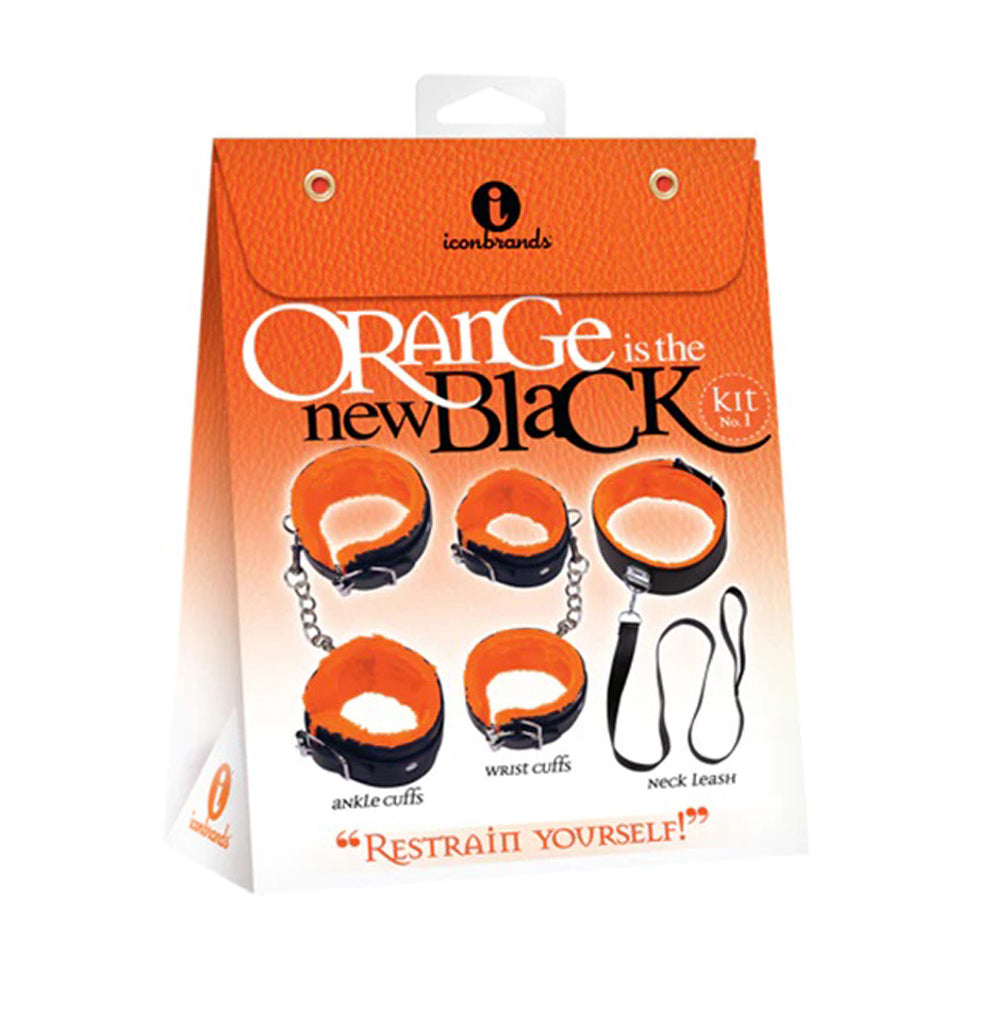 Orange Is The New Bondage Kit #1 - 3 Piece Restraint Set > Bondage Gear > Bondage Kits