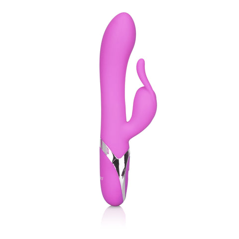 Enchanted Bunny Purple Silicone Intimate Massager with 4 Rotating Functions and 12 Vibration Modes Waterproof USB Rechargeable VIBRATORS-RABBIT