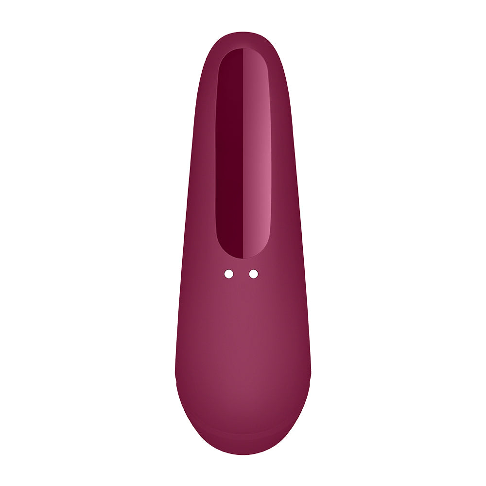 Satisfyer Curvy 1 Plus – App Enabled Clitoral Stimulator with Air-Pulse and Vibration Functions > Sex Toys For Ladies > Air Pulsation