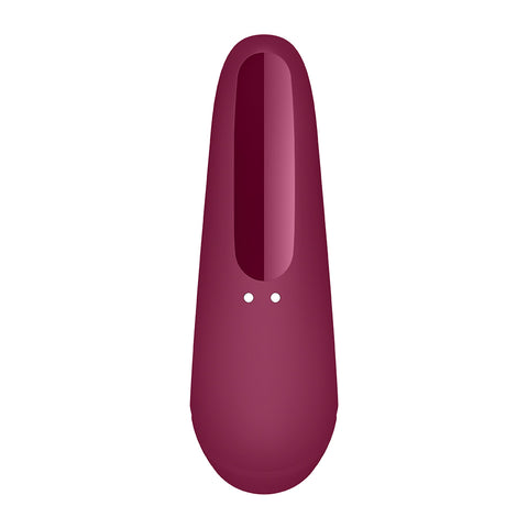 Satisfyer Curvy 1 Plus – App Enabled Clitoral Stimulator with Air-Pulse and Vibration Functions > Sex Toys For Ladies > Air Pulsation