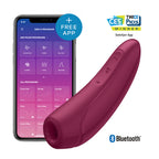 Satisfyer Curvy 1 Plus – App Enabled Clitoral Stimulator with Air-Pulse and Vibration Functions > Sex Toys For Ladies > Air Pulsation