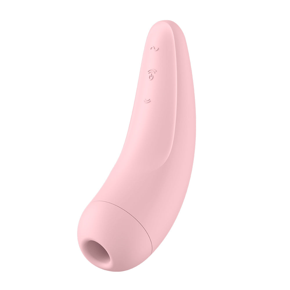 Satisfyer Curvy 2 Plus – App Enabled Rechargeable Clitoral Massager > Sex Toys For Ladies > Air Pulsation