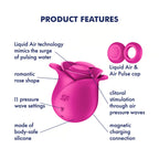 Satisfyer Pro 2 Blossom – Air Pulse Rose Stimulator Vibrator > Sex Toys For Ladies > Rose Stimulators