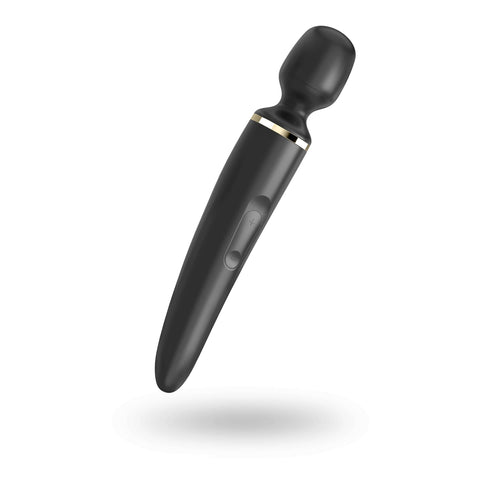 Satisfyer Wand-er Woman Black Full-Body Massager 10in Electric Massager