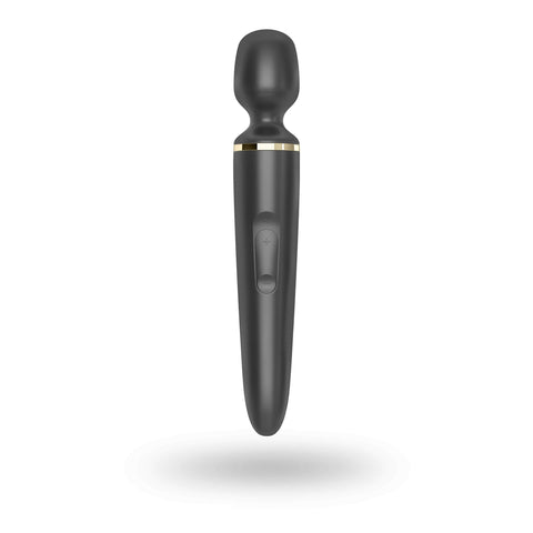 Satisfyer Wand-er Woman Black Full-Body Massager 10in Electric Massager