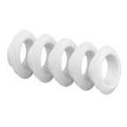 Satisfyer Caps Deluxe Set of 5 Soft Silicone Replacement Tips for Satisfyer Pro Deluxe Vibrator > Sex Toys > Replacement Parts