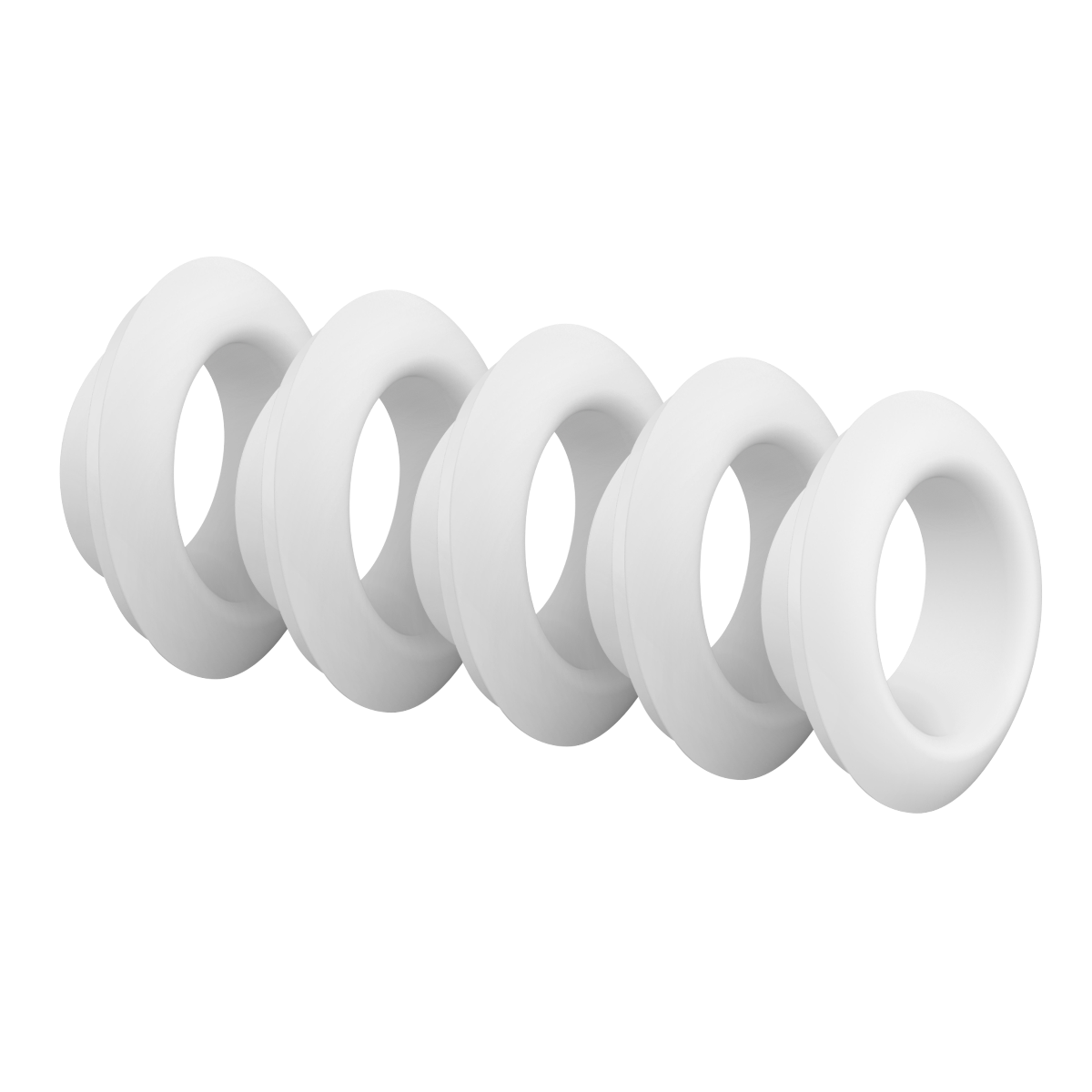 Satisfyer Caps Deluxe Set of 5 Soft Silicone Replacement Tips for Satisfyer Pro Deluxe Vibrator > Sex Toys > Replacement Parts