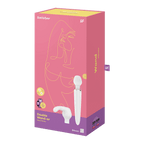 Satisfyer Double Wander Bluetooth App Remote-Controlled Couples Vibrator with Interchangeable Heads > Sex Toys > Massage Wands