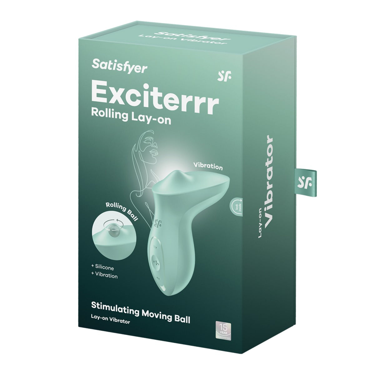 Satisfyer Exciterrr Rolling Ball Vibrator Mint