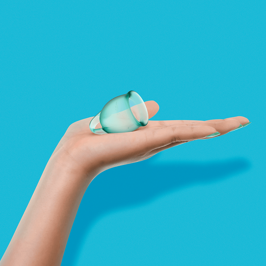 Satisfyer Feel Confident (Dark Green) – Medical Grade Silicone Menstrual Cup Kit 15ml and 20ml Reusable > Essentials > Menstrual Products