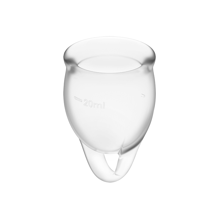 Satisfyer Feel Confident Menstrual Cup Kit – Medical Grade Silicone Two Sizes > Essentials > Menstrual Products