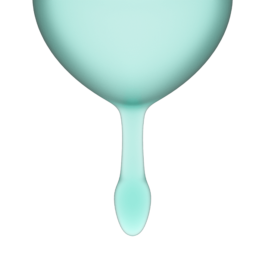 Satisfyer Feel Good Menstrual Cup Set – Medical Grade Silicone 15ml and 20ml > Essentials > Menstrual Products