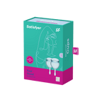 Satisfyer Feel Good Menstrual Cup Set – Medical Grade Silicone 15ml and 20ml > Essentials > Menstrual Products