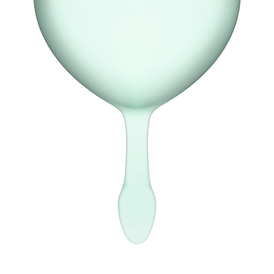 Feel Good Medical-Grade Silicone Reusable Menstrual Cup Set - Light Green > Essentials > Menstrual Products