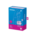 Satisfyer Feel Good Menstrual Cup Set – Medical Grade Silicone 15ml and 20ml > Essentials > Menstrual Products