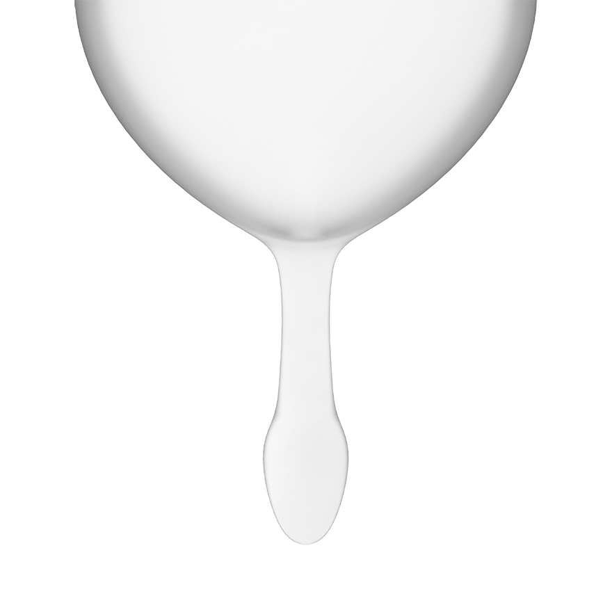 Feel Good Menstrual Cup Set Clear 2 Piece (20ml / 15ml) Medical Grade Silicone > Essentials > Menstrual Products