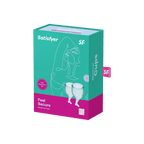 Feel Secure Menstrual Cup (Light Blue) – Medical Grade Silicone 2pcs > Essentials > Menstrual Products
