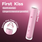 Satisfyer First Kiss Travel Size Clitoral Massager – Compact Rechargeable Clitoral Massager > Sex Toys For Ladies > Air Pulsation