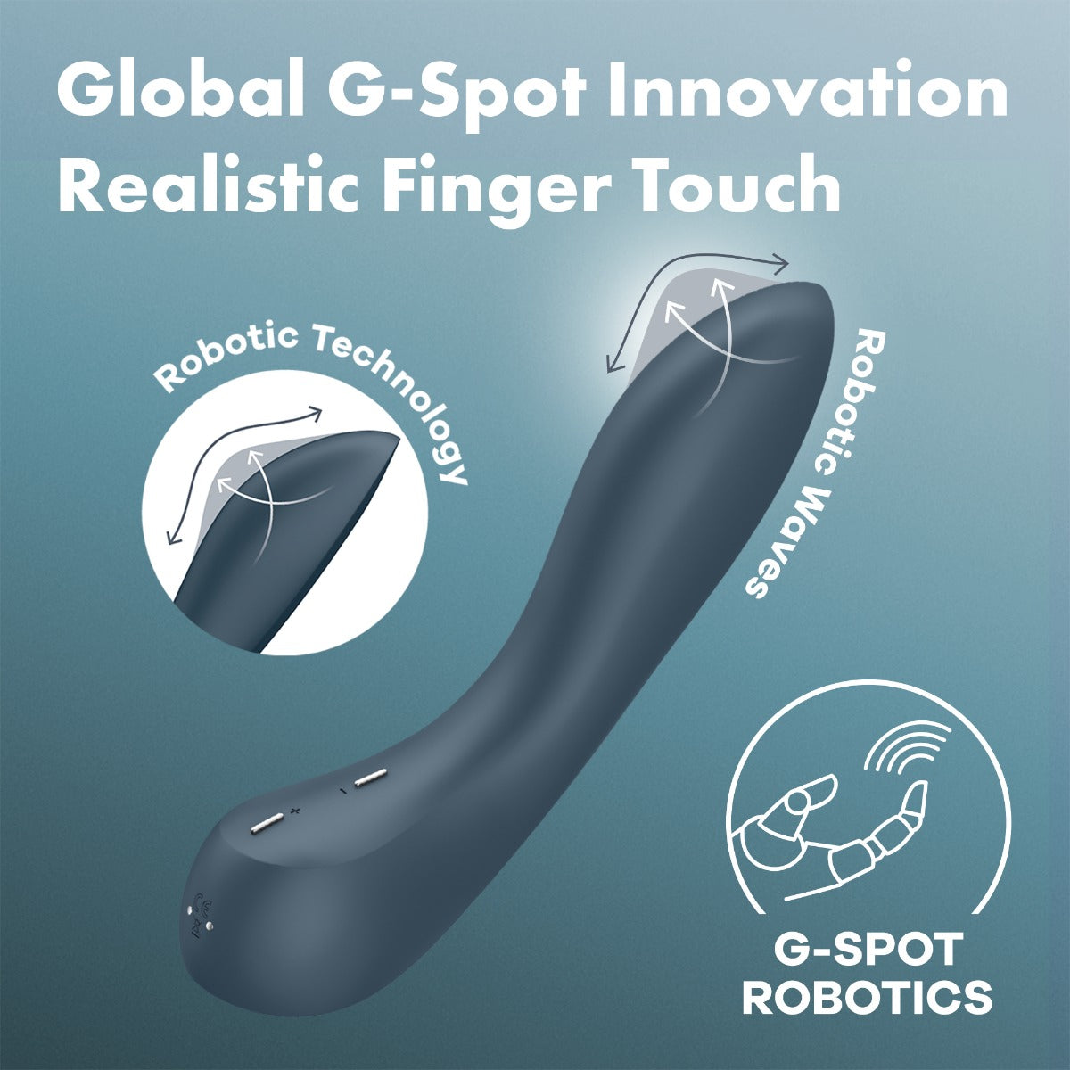 Satisfyer G-Spot Wave 4 Waterproof 8.5 Inch Robotic Technology G-Spot Vibrator > Sex Toys For Ladies > G-Spot Vibrators
