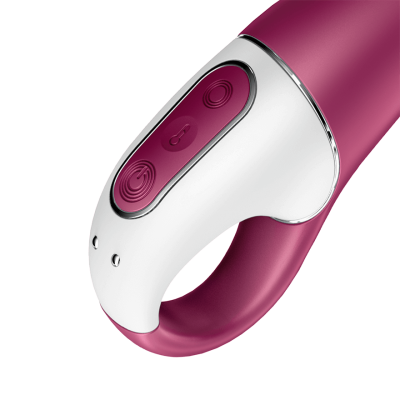 Satisfyer Heat Thrill Connect App Heated Silicone G-Spot Vibrator - Rechargeable > Vibrators > G-Spot